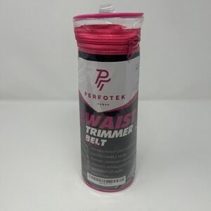 NEW Perfotek Power Waist Trimmer Belt Neoprene Anti-Slip Hand Washable